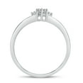 thumbnail image 5 of 14K White Gold Diamond Cluster Ring, 5 of 6