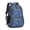 Paisley and Floral, variant on Paisley and Floral Blue Pattern Cute School Backpack Bag with Padded Back and Adjustable Shoulder Straps 16.9 X 12.6 X 5.9 Inches