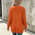 thumbnail image 6 of Horkkom Cardigan Sweaters for Women Trendy Casual Open Front Cardigans Fall Winter Outfits with Pockets M, 6 of 7