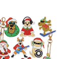 thumbnail image 4 of Llaveros De Pintura Para Decoración De Navidad, Regalo De Año Nuevo, Adornos Artísticos Navideños DIY Escribe un, 4 of 6
