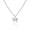 Silver, variant on Silver Plated Mini Cute Colour butterfly Jewellery Necklace Fashion -Gold