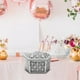 thumbnail image 1 of Cajas de dulces hexagonales Cajas de favores de boda Frascos huecos de dulces Cajas de almacenamiento de dulces Cajas de regalo para bodas Baby Shower plata Macarena Cajas de dulces, 1 of 8
