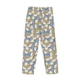 thumbnail image 5 of Goofa Cute Rabbit Printed Soft Pajama Pants for Men, Wide Leg Comfy Casual Lounge Yoga Pants-X-Large, 5 of 9