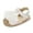 White, variant on Penkiiy Infant Baby Girls Summer Sandals Newborn Toddler First Walker Crib Dress Shoes White for 9-12 Months