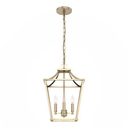 

Hunter 12 inch Laurel Ridge Alturas Gold 4 Light Lantern Pendant Ceiling Light Fixture