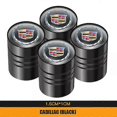 thumbnail image 1 of 3D Metal Tire Valve Cap Car Tire Valve Cap Compatible with Cadillac Escalade ATS BLS XTS XT4 XT5 XT6 CTS CT4 CT5 CT6 EXT STS SLS shry, 1 of 4