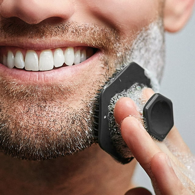 Cepillo facial de silicona Cepillo facial de silicona Cepillo de maquillaje negro Cepillo desmaquillante de silicona suave