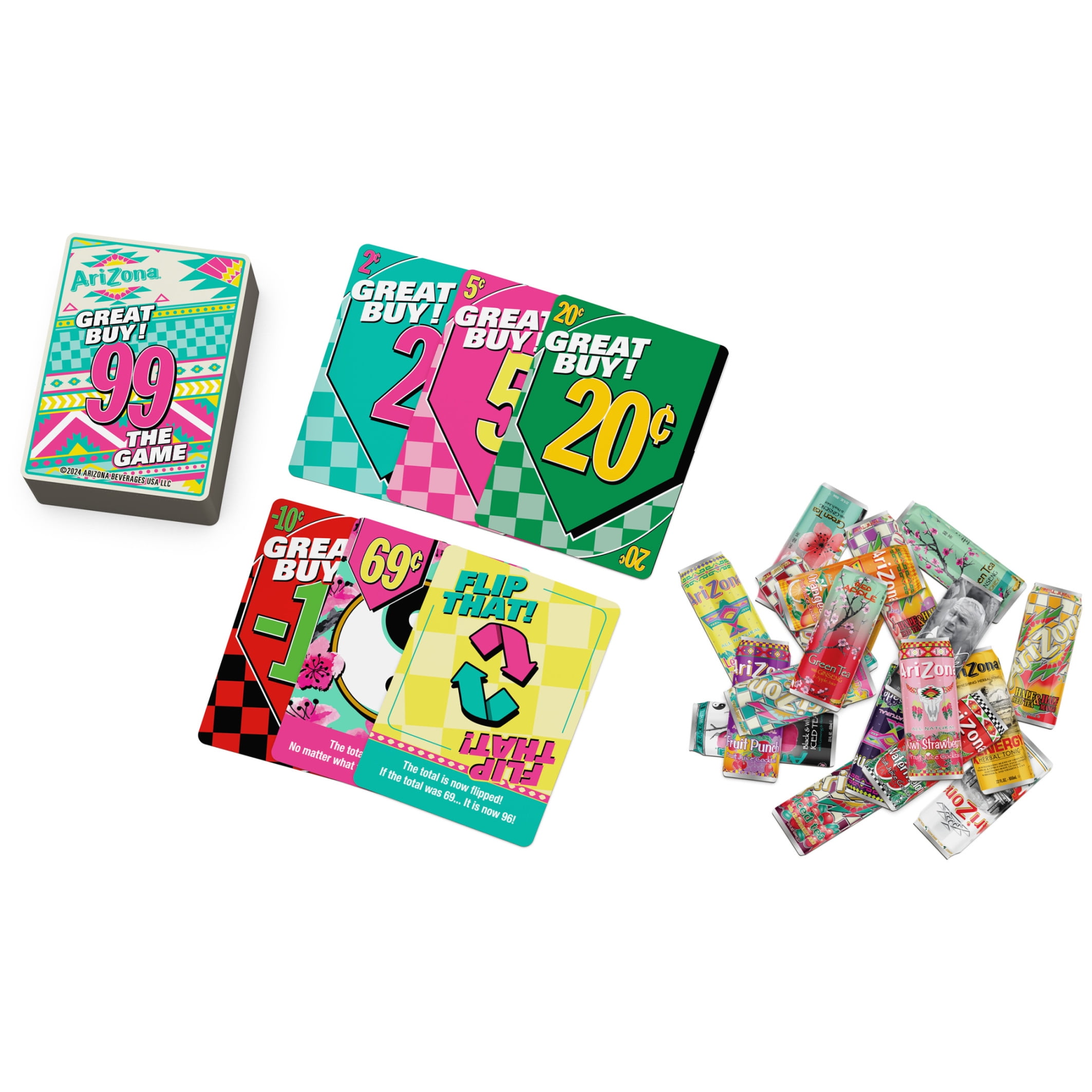 Spin Master Games, Arizona 99: The Game – The Official AriZona Iced Tea Party Game, Ages 10 and up
