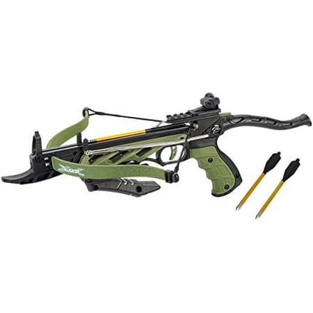 80lbs 225+ FPS Self Cocking Hunting Crossbow Recurve Pistol Grip Cross Bow