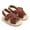 Dark Brown, variant on Loliuicca Baby Boys Girls Summer Sandals Breathable Crib Shoes Non-Slip Sole