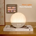 thumbnail image 6 of Dreamegg Sunrise Alarm Clock With APP Cotrol, White Noise Sound Machine for Adult Wake Up Sunlight, 6 of 10