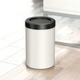 thumbnail image 4 of Gatco Modern Round Waste Basket, Satin Nickel, 4 of 7