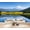 Color 1, variant on Wallpaper Mountain Lake Pine Tree Island Turquoise Water Peaceful Peel and Stick Wall Murals 100"H x 144"W Removable PVC Wall Paper Self-Adhesive Wall Paintings Art Decor for Bedroom Living Room