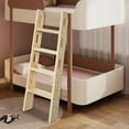 thumbnail image 2 of 4-Step Wooden Bunk Bed Ladder – 1.1" Thick Replacement Ladder for RV, Cabin Loft, Bedroom, Dorm & Hotel, 2 of 8