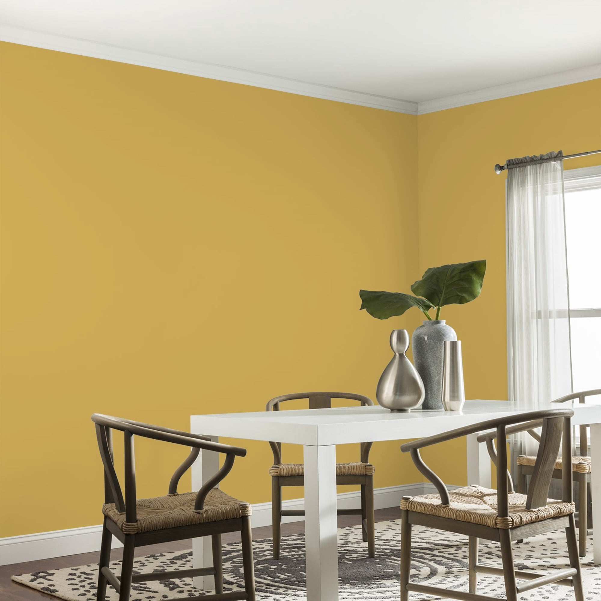 Glidden High Endurance Plus Glorious Gold Eggshell Interior Paint and Primer, 1 Quart