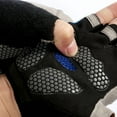 thumbnail image 4 of Anti Slip Shock Breathable Half Finger Gloves Breathable Cycling Gloves Fitness Gym Bodybuilding Crossfit Exercise Sports Gloves, 4 of 10