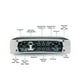 thumbnail image 4 of Amplificador Clase D 4 Canales 1800w Max Steelpro, 4 of 5
