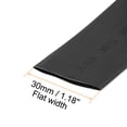 thumbnail image 3 of Uxcell Heat Shrink Tubing Ratio Shrinkable Tube Cable Sleeve 23ft Black mm 18, 3 of 6