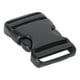thumbnail image 5 of Hebilla de liberación rápida de 5 uds., hebillas de correa doble ajustable de plástico, repuesto para manualidades DIY para mochila, color negro, para correa de 20mm de ancho, 5 of 5