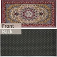 thumbnail image 5 of Ethnic Door Mat, 17 x 30 Inch Persian Tribal Texture Welcome Doormat Decorative Home Floor Mat, Non Slip Rubber Back and Strong Water Absorption for Outdoor Indoor Entrance Decor, 5 of 6