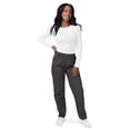 thumbnail image 5 of Sivvan Scrubs para mujer - Camiseta cómoda de manga larga, paquete de 2 - S85002 - Blanco - XXS, 5 of 5