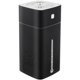 thumbnail image 1 of Humidificador de aire ultrasónico USB de 1000 ml, humidificador, luz nocturna, purificador de niebla, LED, aroma, aceite esencial, negro, 1 of 5