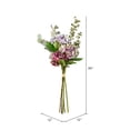thumbnail image 2 of Vickerman 36" Artificial Dusty Mauve Hydrangea Bundle Bouquet., 2 of 2
