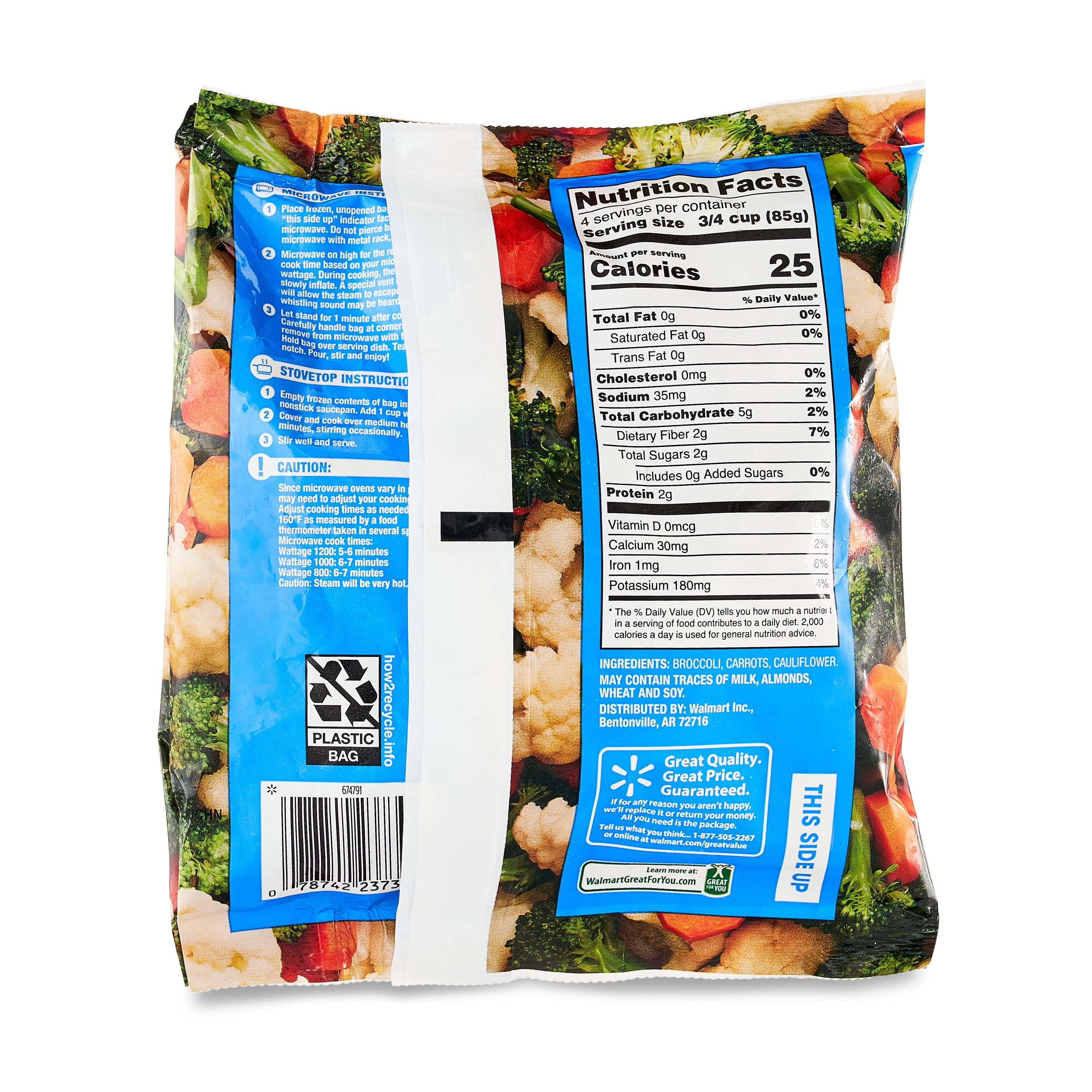 Birds Eye Steamfresh 4 Super Sunshine Mix Vegetable 540G - Tesco Groceries