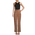 thumbnail image 2 of No Boundaries Juniors' Plaid Trousers, 2 of 5