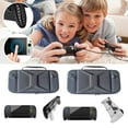 thumbnail image 3 of Daily Mix Store Carrying Case for ROG Ally X 2025 EVA Hard Shell TPU Protective Cover with Tempered Glass & Storage Pouch, X-Pattern Fabric Bag for Handheld Gaming Console, 3 of 9