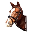 thumbnail image 5 of deevoka Animal Heads Art Sculpture Collectible Art Statue Rustic Wall Sculpture for Wall Horse, 5 of 9