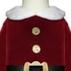 thumbnail image 3 of Vestido de Papá Noel para niña, traje de manga larga para niña, disfraz de Cosplay, fiesta de cumpleaños, vestidos, sombrero, cinturón, conjunto de 3 piezas, 3 of 5