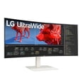 thumbnail image 2 of LG 38WR85QC-W 38 inch Curved UltraWide WQHD Nano IPS VESADisplayHDR 600 144Hz 1ms USB Type-C 90W Computer Monitor NVIDIA G-SYNC AMD FreeSync Premium Pro HDMI DisplayPort Tilt/Height/Swivel Stand White, 2 of 5