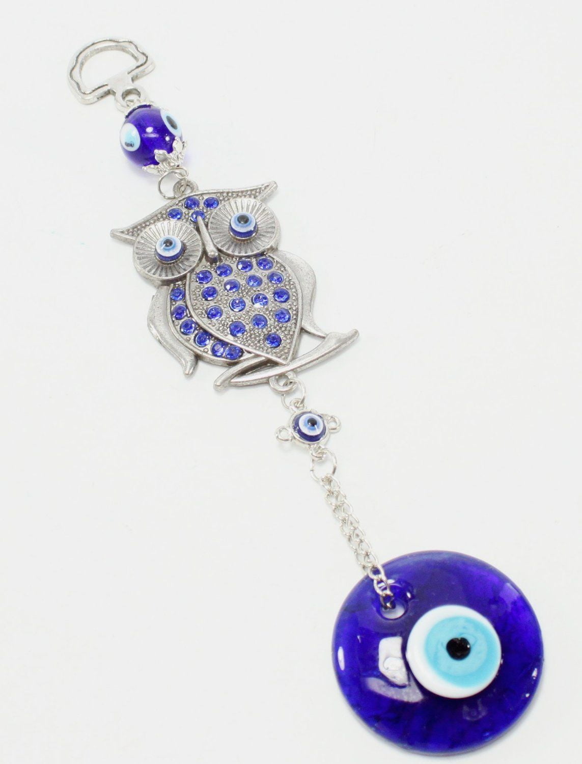 Details about   Blue Evil Eye Rhinestone Butterfly Wall Hanging Pendants Blessing Protection 