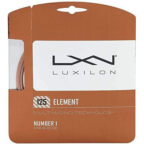 5 sets Luxilon Element 16L Gauge 1.25mm Bronze Tennis String NEW 