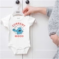 thumbnail image 5 of Sleepy Smurf Current Mood Tired Lazy Romper Boys or Girls Infant Baby Brisco Brands 18M, 5 of 6