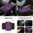 thumbnail image 7 of Yuyamidu Boho Mandala Flower Car Seat Cover with Steering Wheel Cover Seat Belt Strap Pad Handbrake Gear Shift Knob Cover Rubbish Bin Armrest Cover Auto Rearview Mirror Cover Cup Holders 14 PCS, 7 of 7