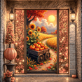 thumbnail image 3 of Colorful Design Autumn Banner Sunflower Pumpkin Harvest for Thanksgiving Decor Seasonal Celebration Outdoor Decoration, 3 of 9
