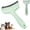 Green, variant on V-Tooth Deshedding Comb, Multifunctional Hair Removal Brush, Pet Deshedding Tool with Curve Blade, Dog & Cat Grooming Brush for Shedding, Tight V-Shaped Teeth Desheddings Tool