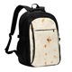 thumbnail image 1 of Disketp Pita Tortilla Mochila de Viaje Estampada para Laptop con Puerto de Carga USB, Mochila Impermeable para Computadora – Regalo para Hombres y Mujeres, 1 of 7