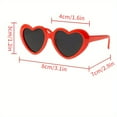 thumbnail image 4 of FNNMNNR Adorable Heart-Shaped Pet Fashion Glasses for Dogs & Cats - Perfect Photo Prop Accessory  Non-Transparent Lens, 4 of 6