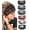 Style#5, variant on Dalrosia 6PCS Wide Boho Headbands for Women Non-Slip Headwraps Yoga Running Sports Workout Gym Turbans Bandana Headbands