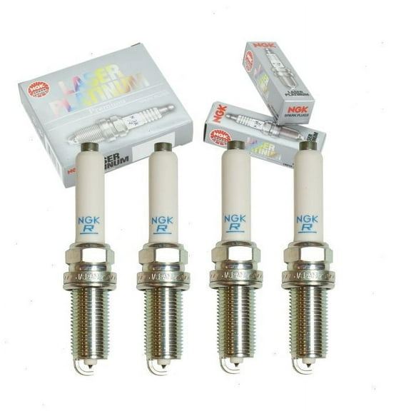 4 pc NGK Laser Platinum Spark Plugs compatible with Volkswagen Beetle 1.8L 2.0L L4 2013-2019