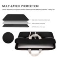 thumbnail image 4 of Laptop Case, Slim Water-Resistant Tablet Sleeve Durable 12-13 Inch Notebook Computer Carrying Case for Samsung iPad MacBook Acer Lenovo Google DELL Asus, 4 of 7