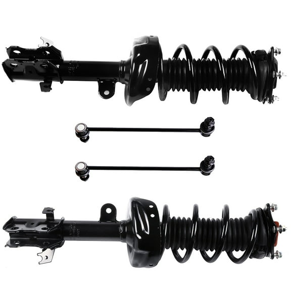 CCIYU Complete Suspension Kit Fits 2007 2008 2009 2010 2011 2012 2013 2014 for Honda CR-V Includes Front Strut Spring Assembly Stabilizer Bar Link