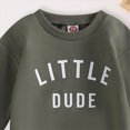 thumbnail image 5 of HCNTES Baby Boy Winter Clothes Boy Clothes Winter Toddler Boy Outfits Long Sleeve Hooded Pullover Colorblock Sweatshirt + Pants 2Pcs Outfits Set, 5 of 5