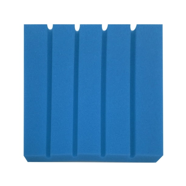 Xihbxyly Paneles de Espuma Acústica, Esponja Insonorizante de Alta Densidad, Absorción de Ruido para Piano, Batería, Karaoke, Estudio y Uso Doméstico, Paquete de 6, 25 X 25 X 2 Cm, Difusión y Absorci