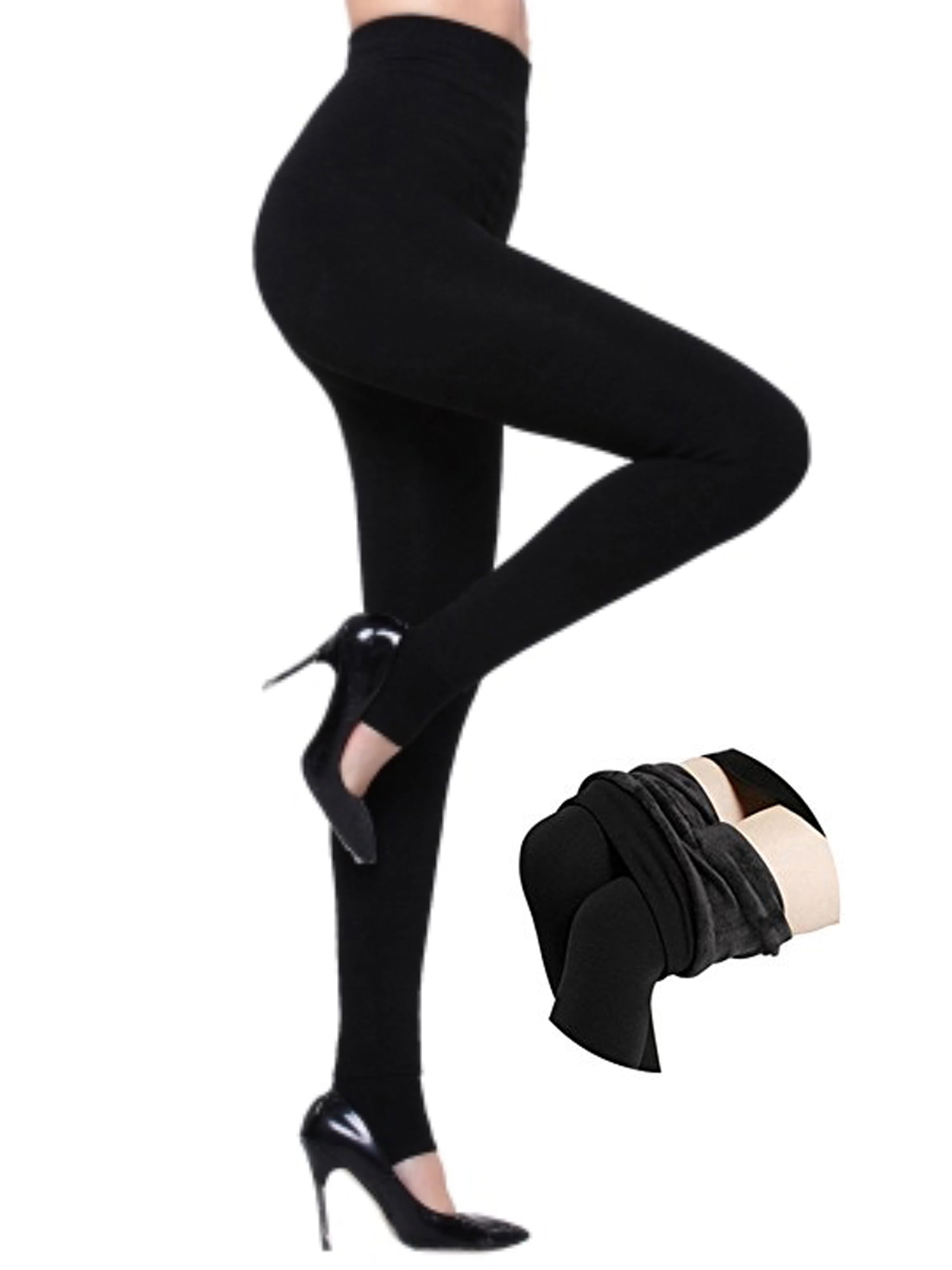 LELINTA High Waist Tummy Compression Slimming Leggings Skinny Pants,One