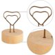 thumbnail image 4 of Bienvenido Portatarjetas de madera para fotos en forma de soporte para bodas, souvenirs, tarjetas., 4 of 7