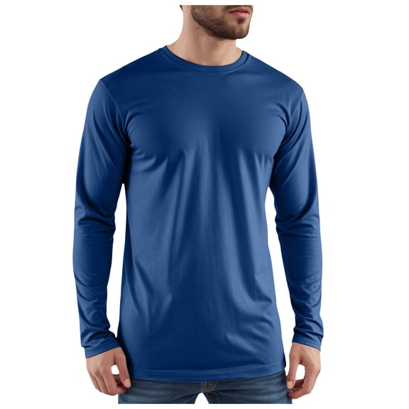 GEWSEY Long Sleeve Shirts for Men UPF 50 Sun Shirts UV Protection Rash Guard Swim Shirts Fishing Summer Athletic (Navy, XL)